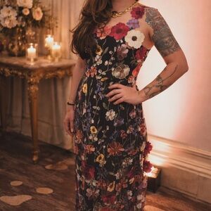 Floral Sleeveless Dress